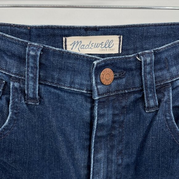 MADEWELL 10" High Riser Skinny Skinny Dark Wash Jeans in Lydia E5295 Size 26 - Picture 5 of 9